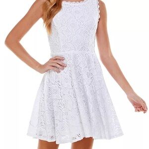 NWT white lace dress